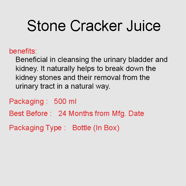 Stone Cracker Juice