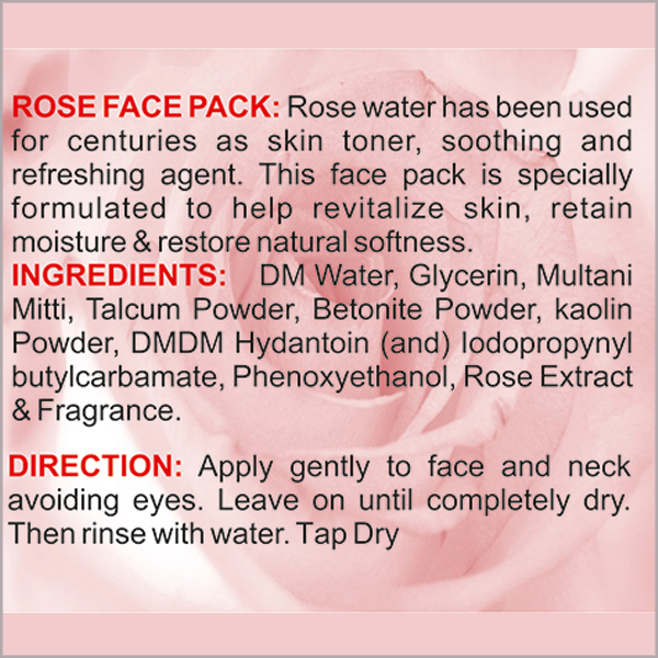   Rose Face Pack
