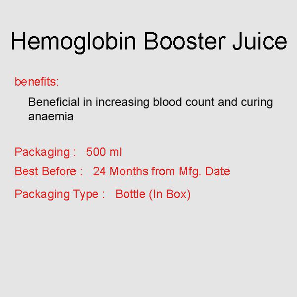 Hemoglobin Booster Juice